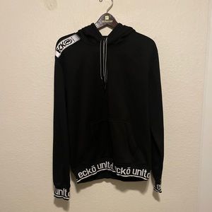 ECKO Unlimited Black & White Hoodie Sweatshirt. SZ S